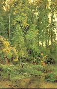 Ivan Shishkin Approaching Autumn oil painting artist